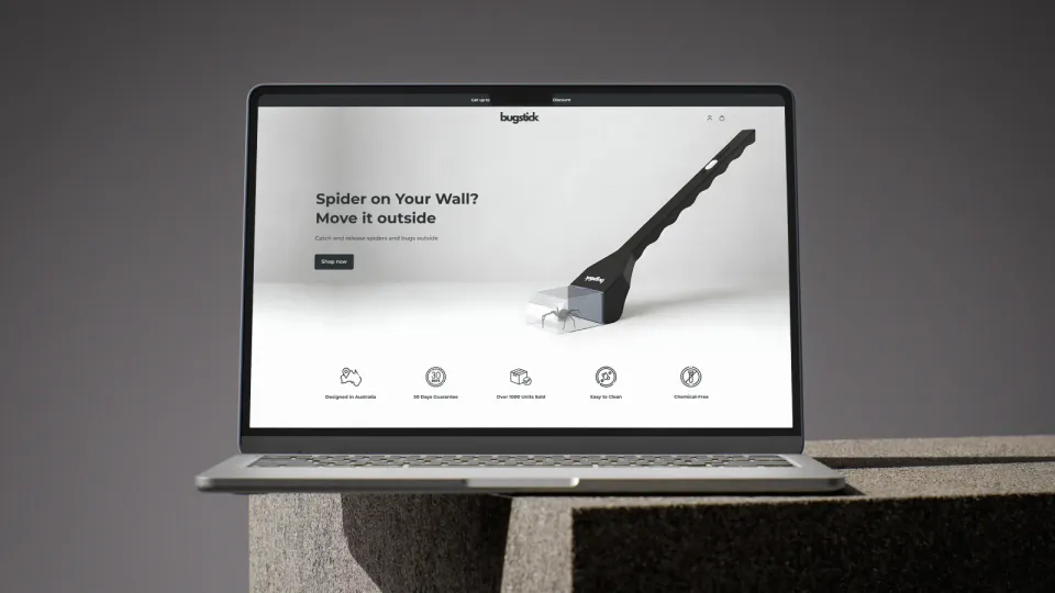 The Bugstick storefront on Shopify